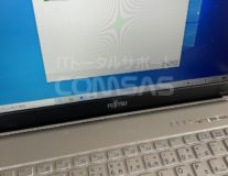 野木町-パソコン修理サポート-富士通ノートSH75/WのSSD換装＋リカバリ作業