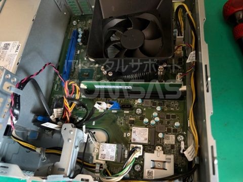 栃木市パソコンサポート-Vostro3681メモリ8GB増設2台